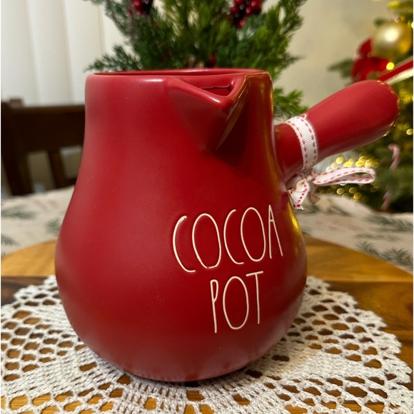 RAE DUNN ceramic “ COCOA POT” - Picture 3 of 9